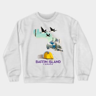 Baffin island Canada Crewneck Sweatshirt